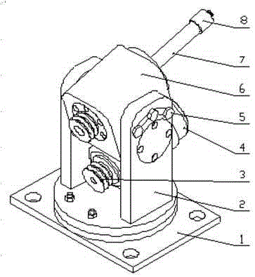 Device used for self-grinding repair of numerical control machine tool spindle conical hole