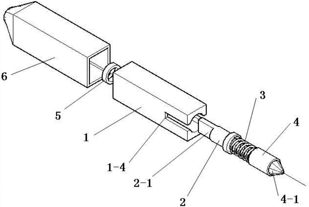 Quick connector of magnetic type electrical test wire