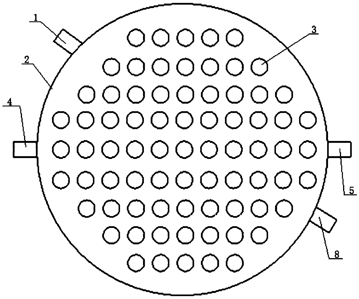 Novel cascade combined type mixed phase change heat storage device, phase change heat storage material and preparation method of phase change heat storage rod