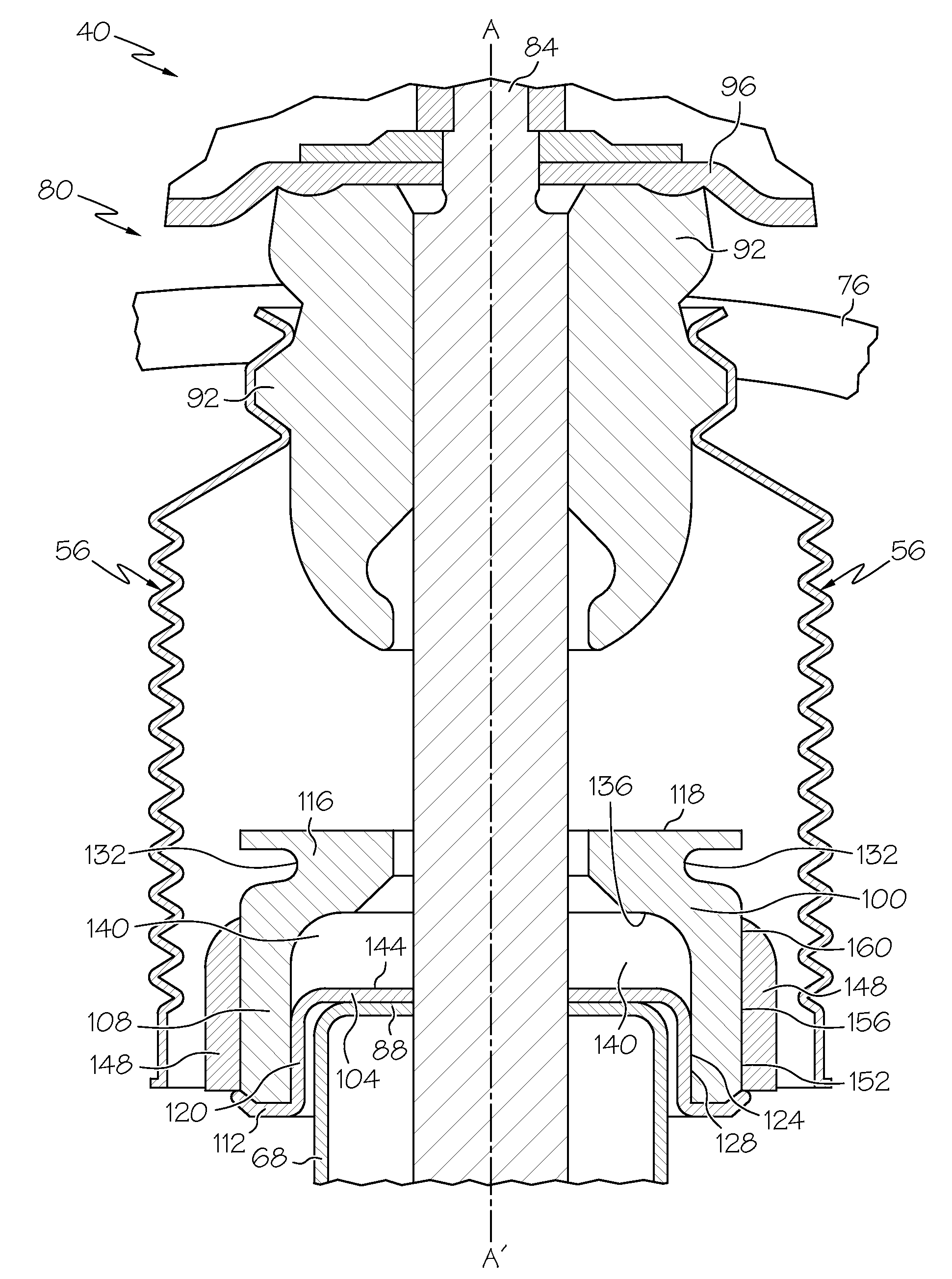 Vehicular jounce bumper assembly