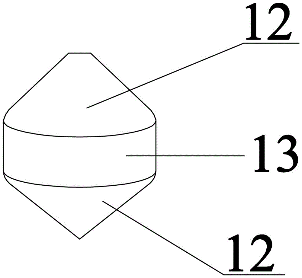 Squashed cable duct repairing device