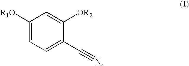 Synthesis of benzonitriles from substituted benzoic acid