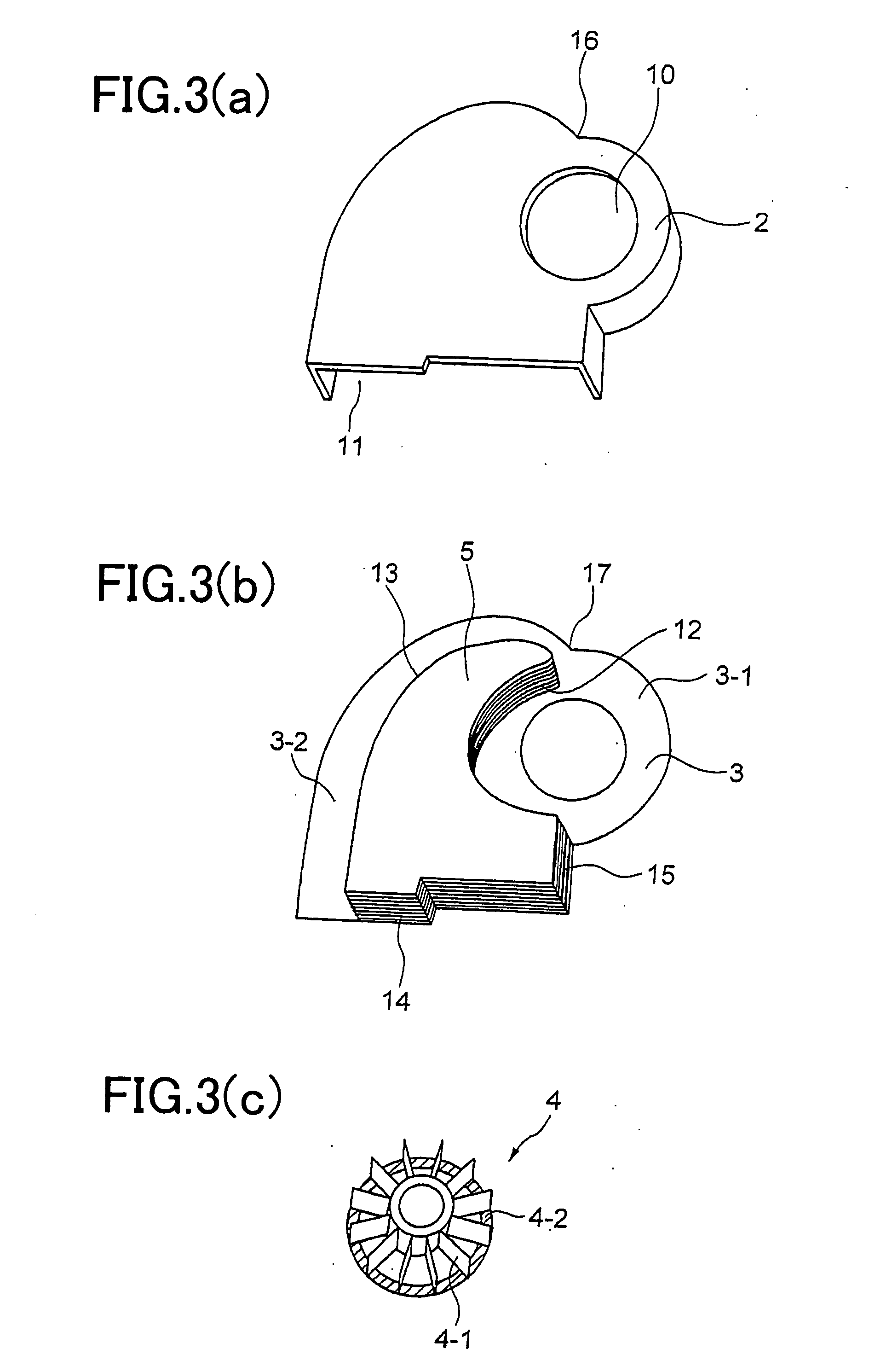 Heat sink with a centrifugal fan