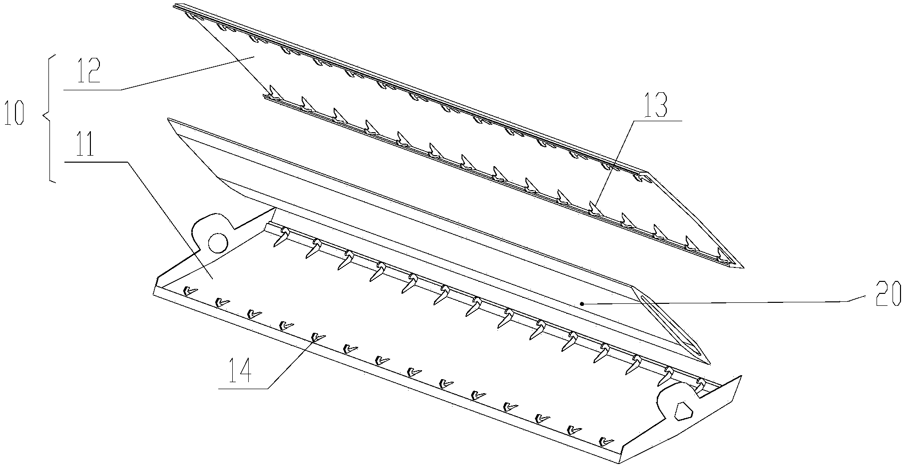 Air deflector and air conditioner comprising same