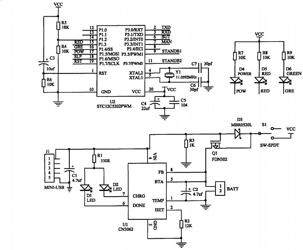 Intelligent traffic signal controller with remote control function