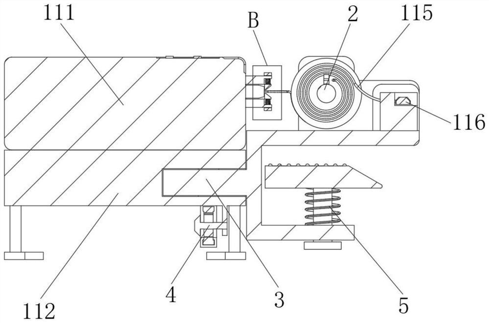 Anti-interference electrocardiographic examination device