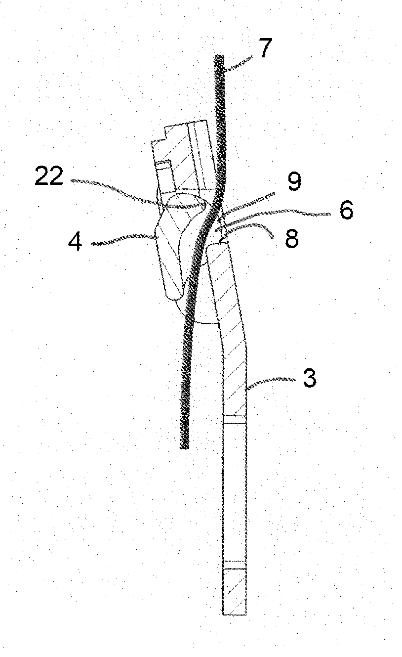 Belt Tongue Comprising A Torsion Bar