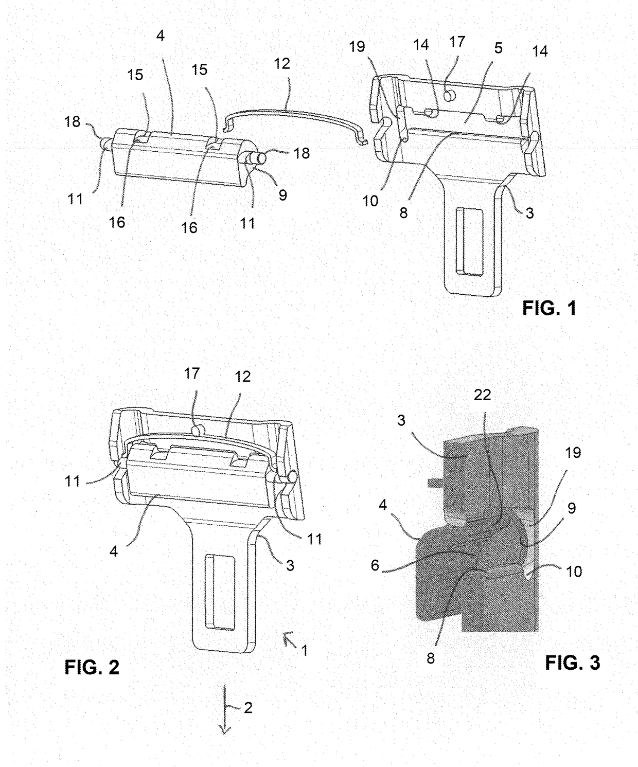 Belt Tongue Comprising A Torsion Bar