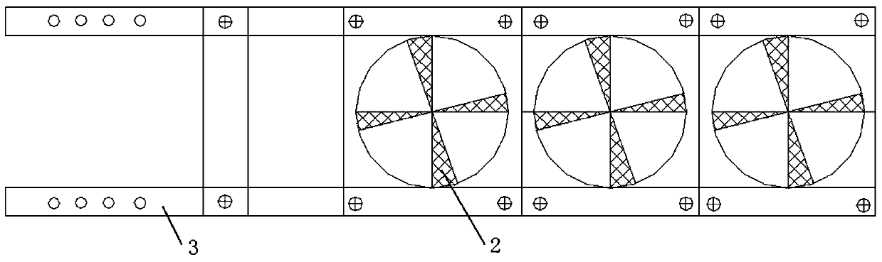 A fan device for removing water vapor from detection equipment