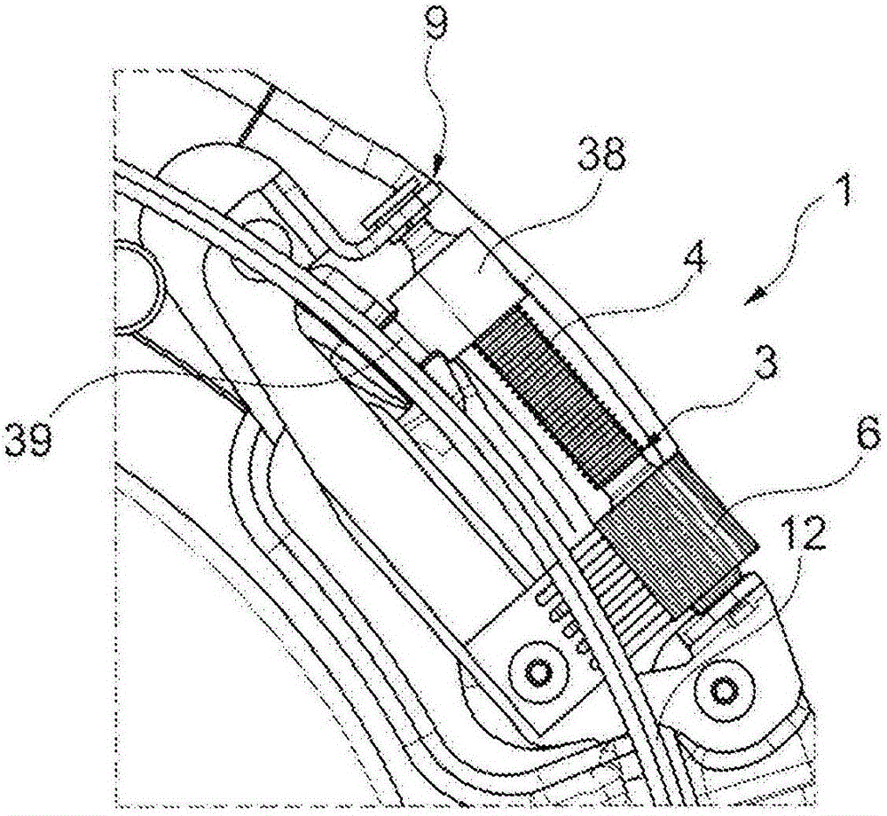 Spindle drive for a path-controlled adjusting device