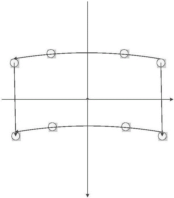 Method and device for playing 3D video in three-dimensional virtual scene by means of curved surface, and mobile phone