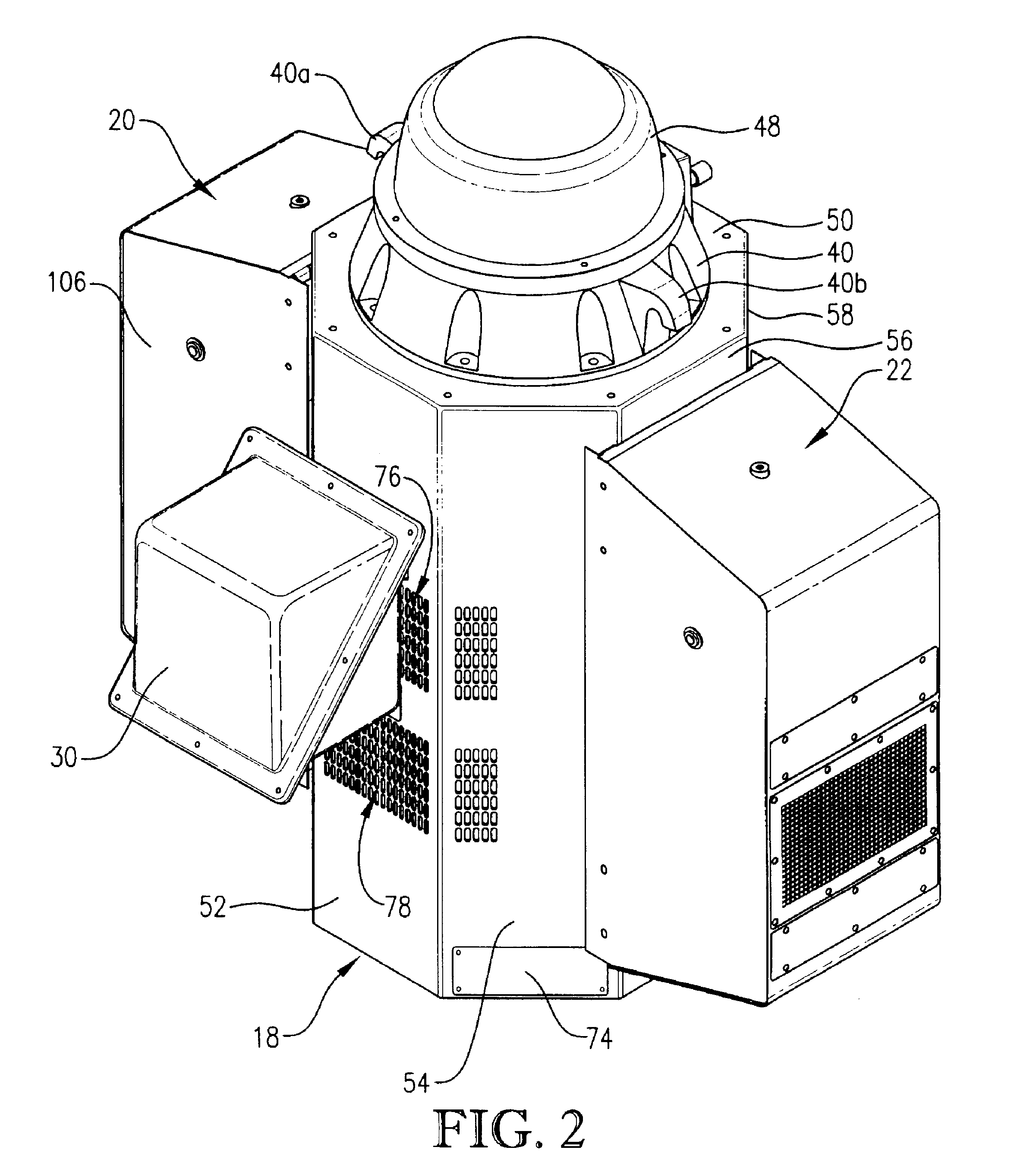 Weather protected modular motor enclosure