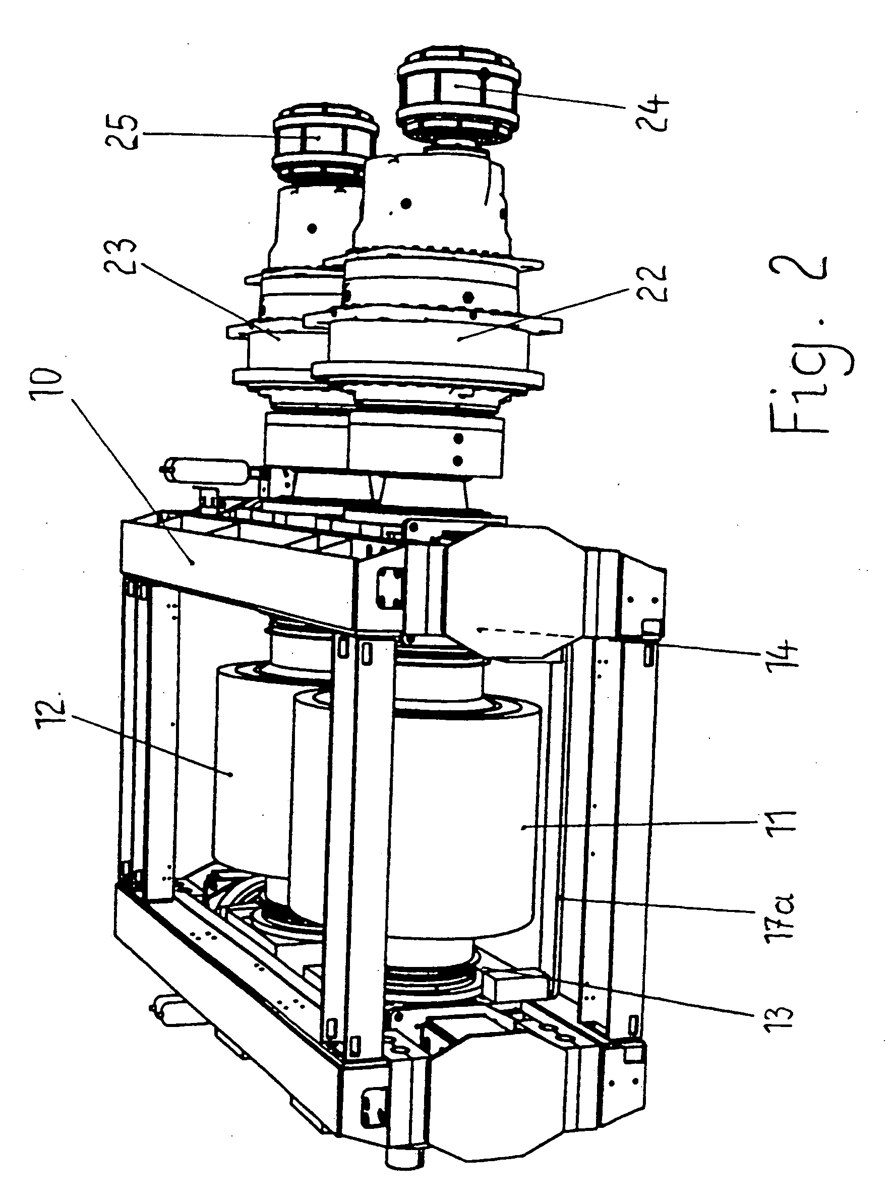 Roller Bearing in a Roller Press