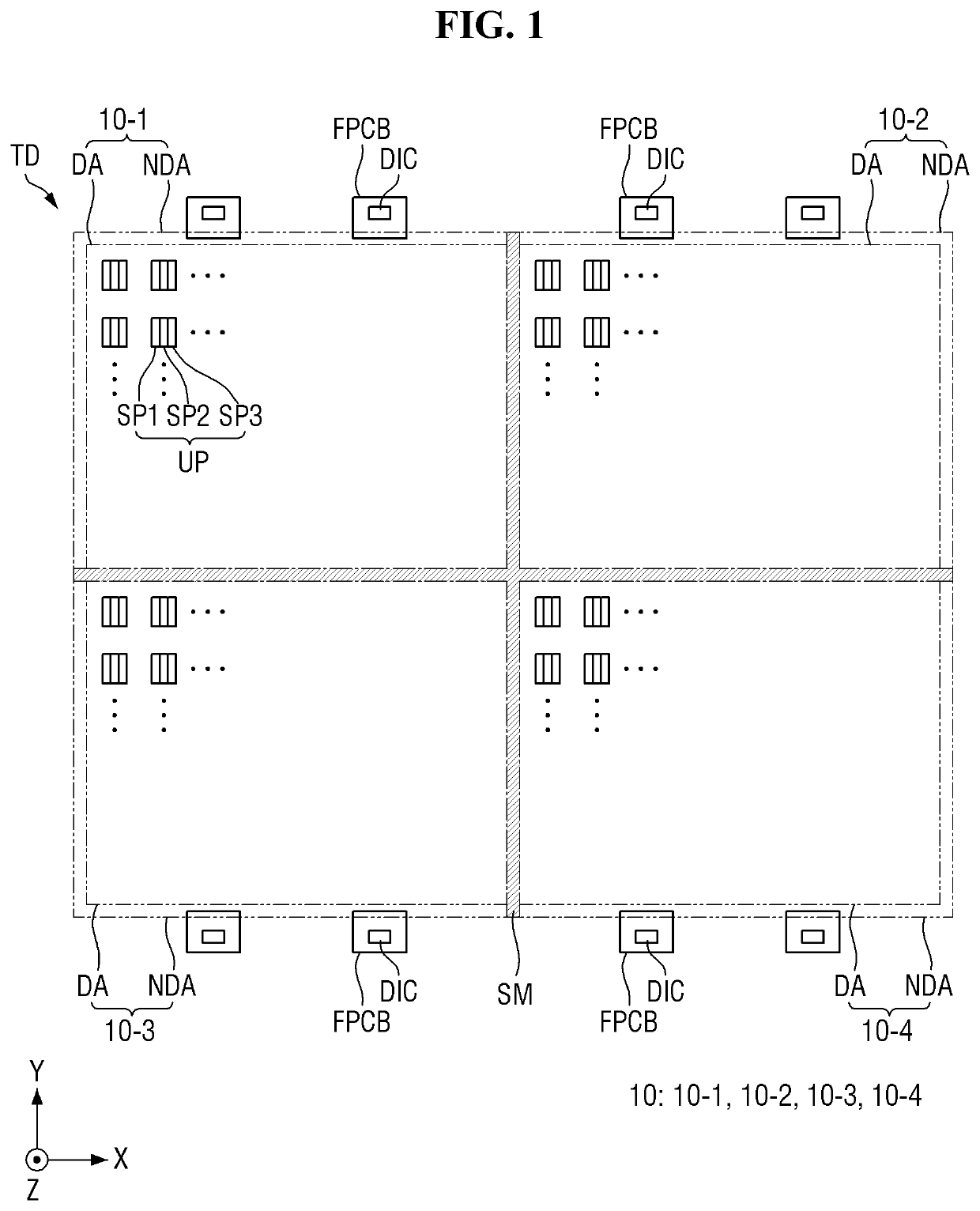 Display device and tiled display including the same