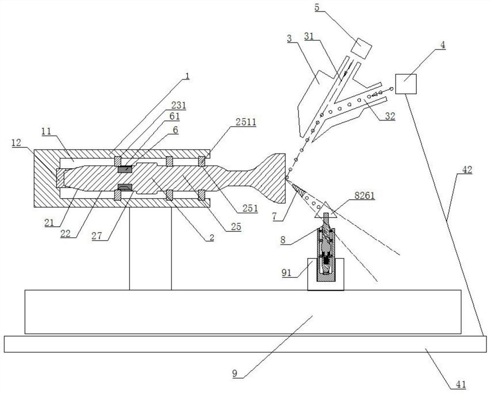 A system and application method for efficient and uniform processing of various profiles by ultrasonic shot peening