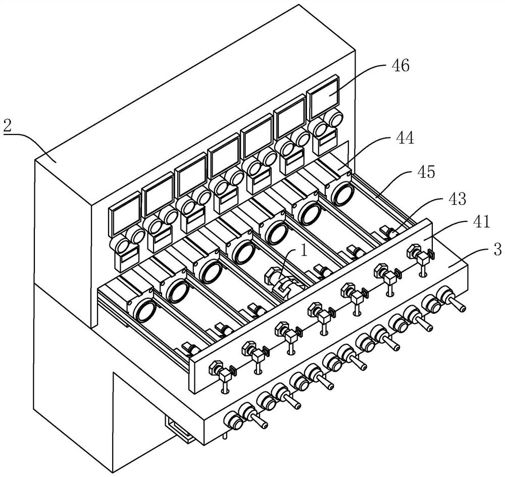 Air tightness detection equipment for anti-freezing water faucet and detection method of air tightness detection equipment