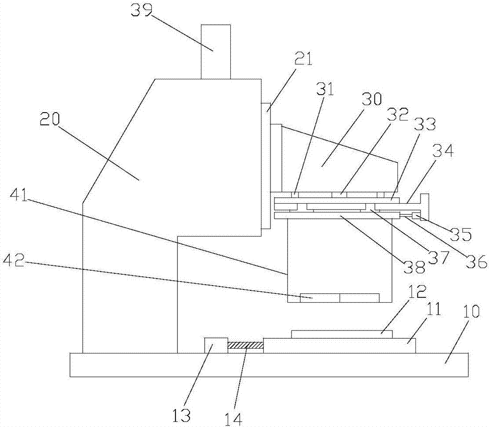 High-temperature superconducting magnetic suspension feature test device