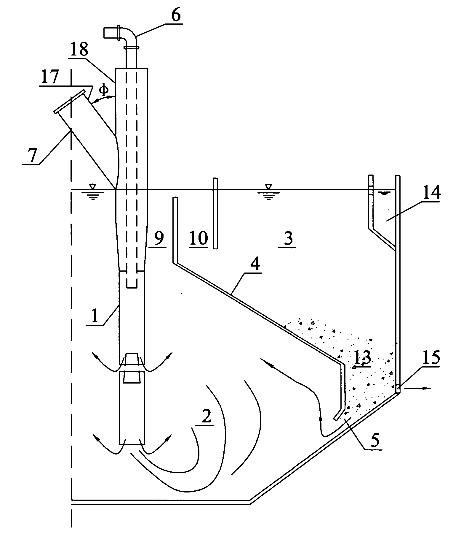 Wastewater treatment bioreactor