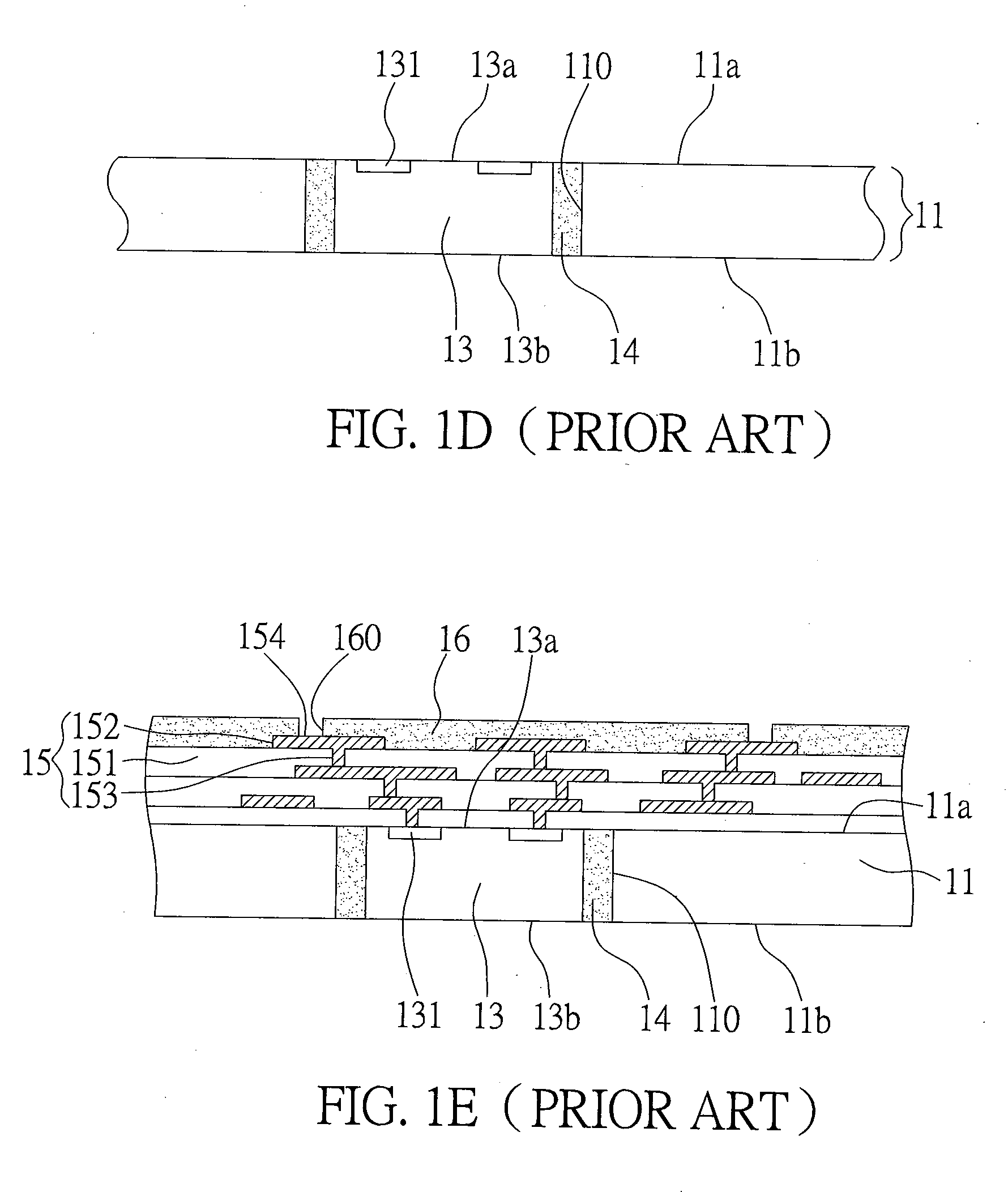 Circuit board structure having embedded semiconductor element and fabrication method thereof