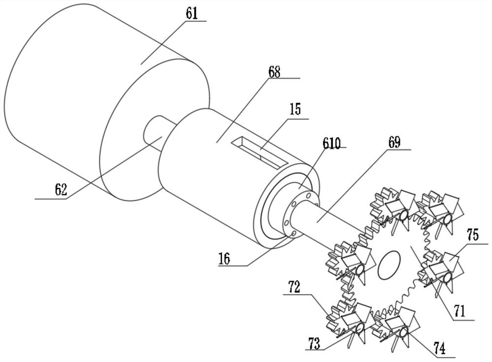 Multi-arm multi-degree-of-freedom arm type structure