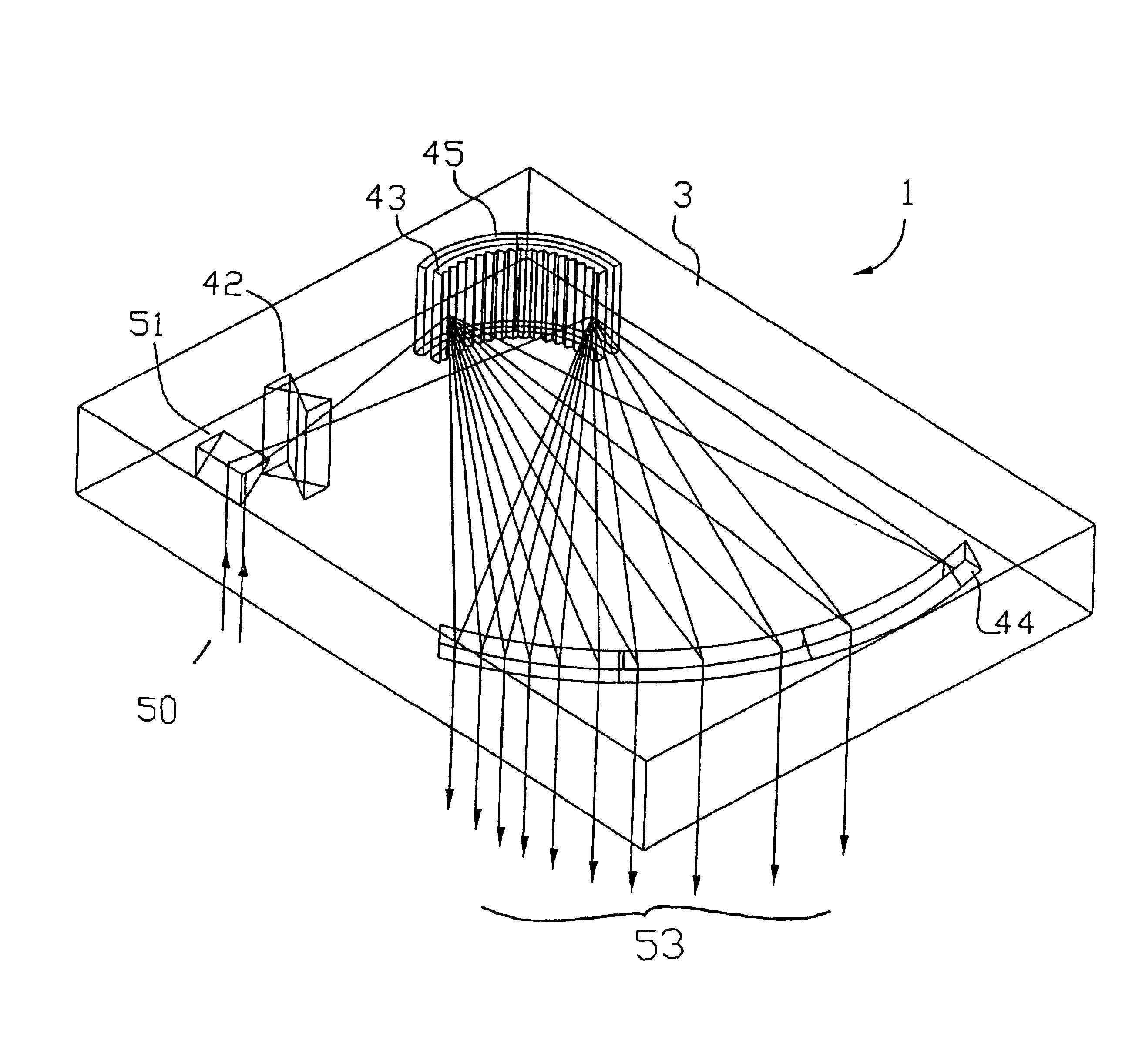 Planar optical waveguide