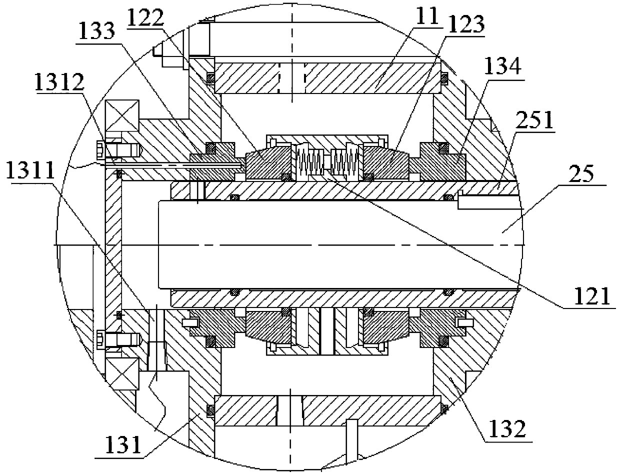 Method for testing liquid lubrication machine seal sealing performance and devices thereof