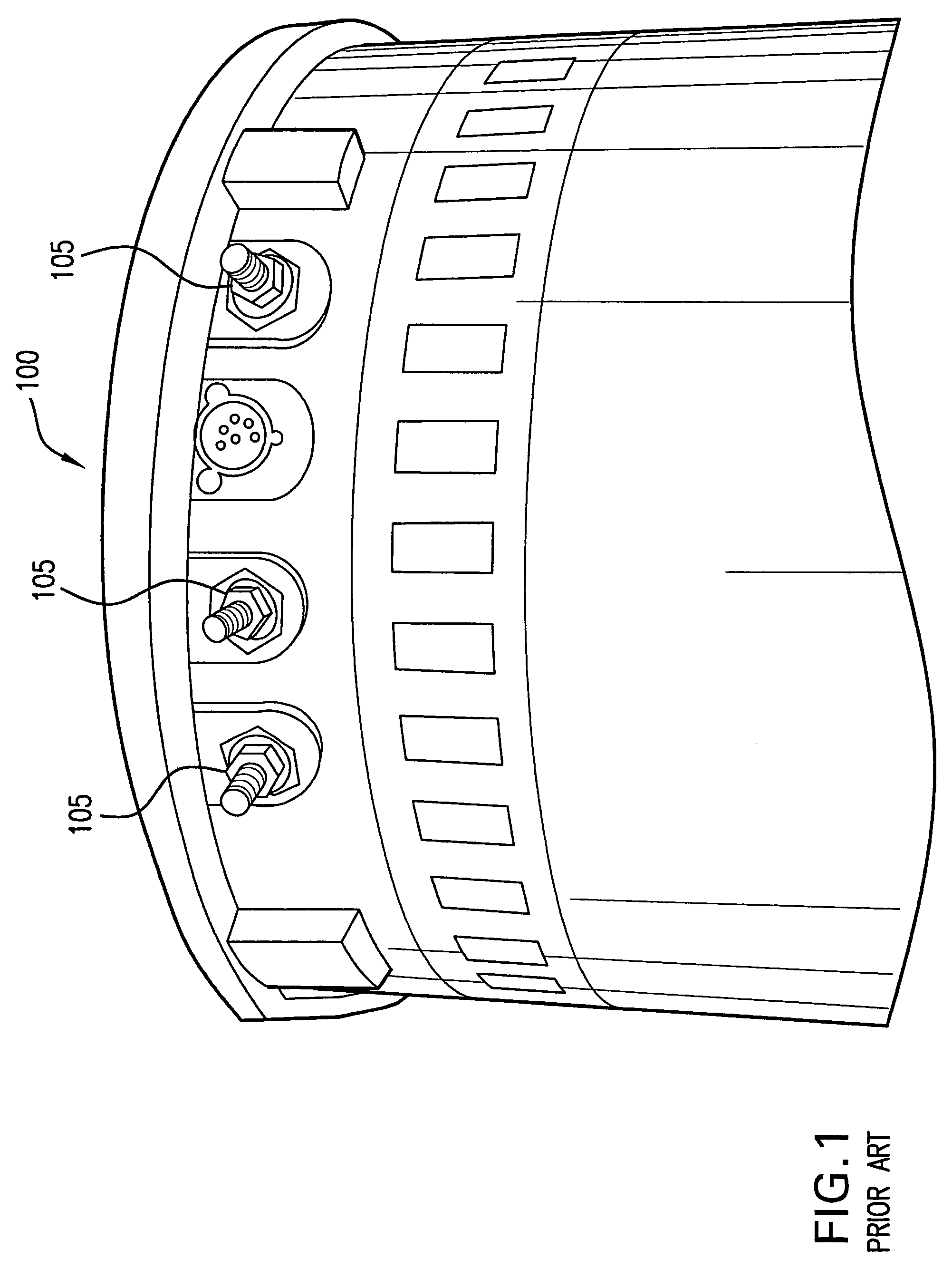 Low voltage electronic motor wire termination