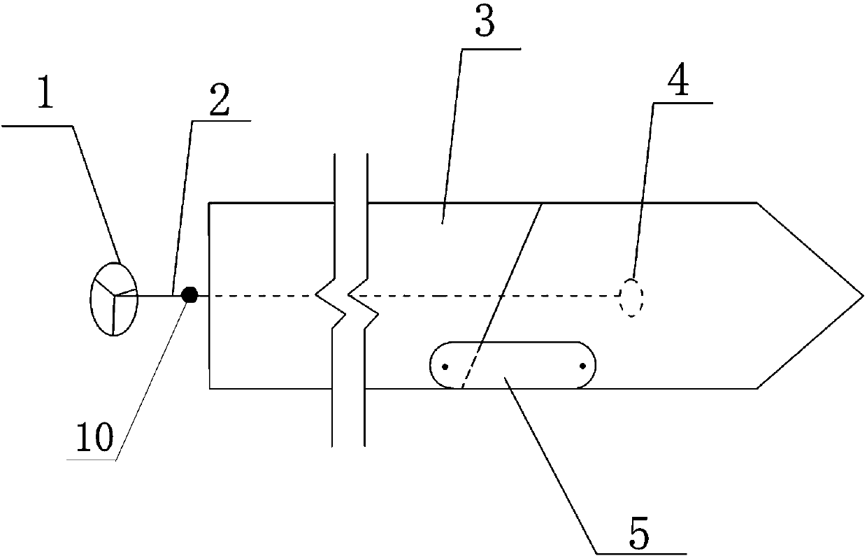 Novel soil nail diameter expanding device and diameter expanding method