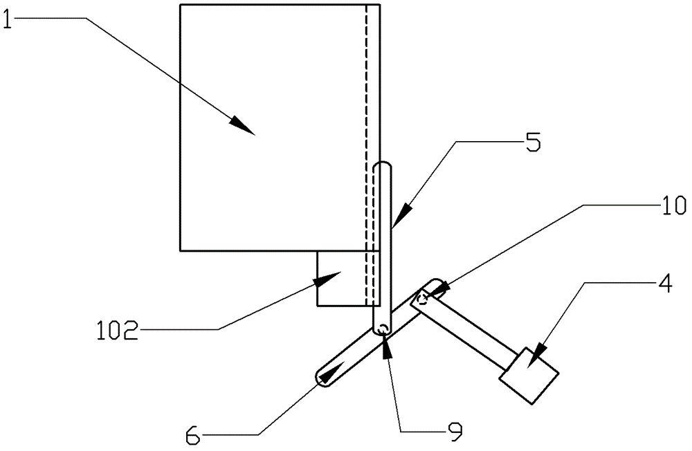 Automatic folding mechanism for valve bag tongue port