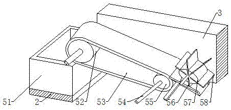 Bridge gap residue removing device with water spraying device