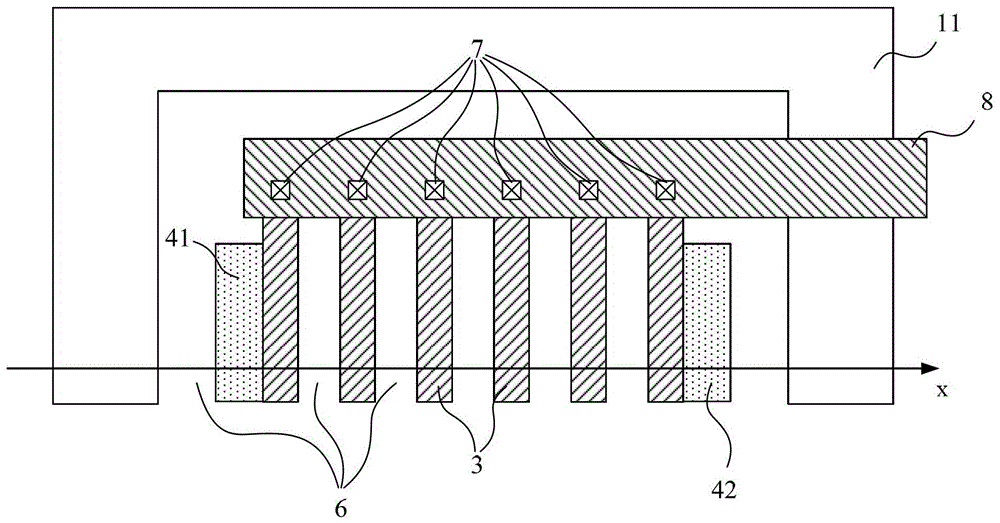 goi_tddb test circuit structure