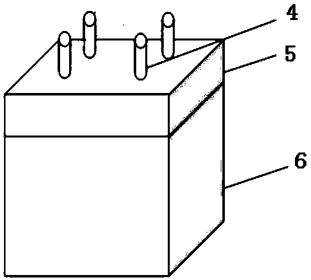 Method for estimating safe storage life of three-base propellant in stacked storage