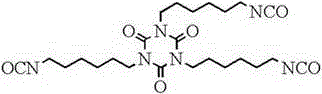 Preparation method of aliphatic diisocyanate tripolymer curing agent