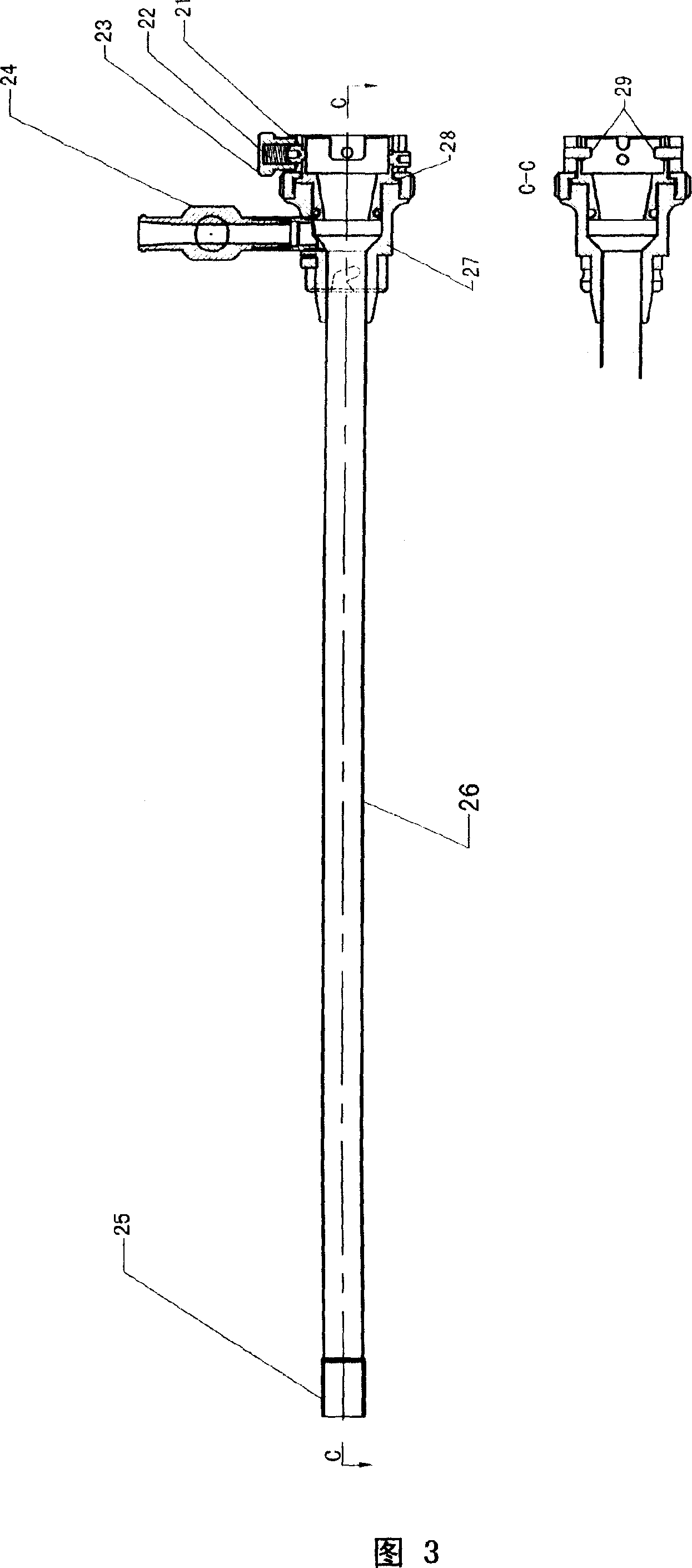 Vaporization electric excision scope for medical purpose