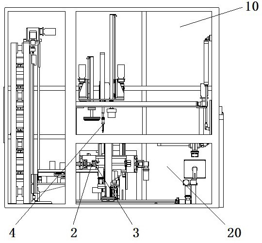 Automatic radioactive material packaging method and system