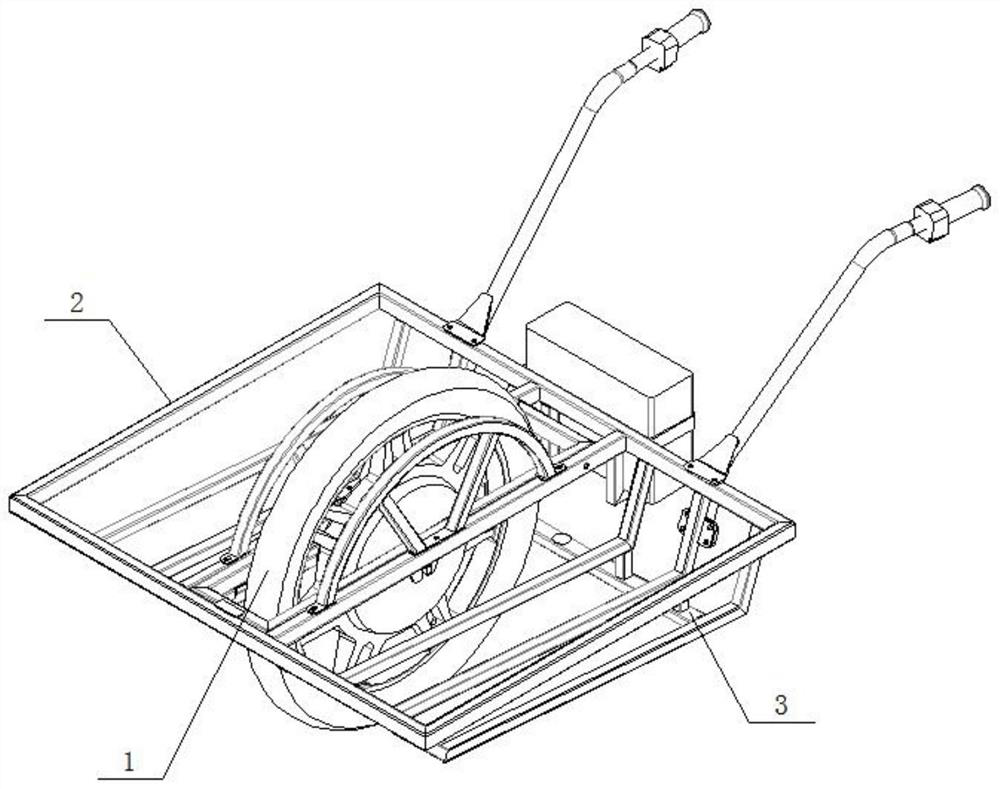 Multifunctional electric seedling pushing vehicle for seedling planting