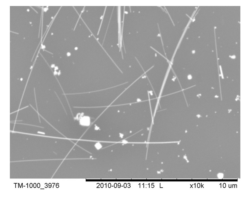 Method for preparing silver nanometer wire with controllable wire diameter by cation control microwave method