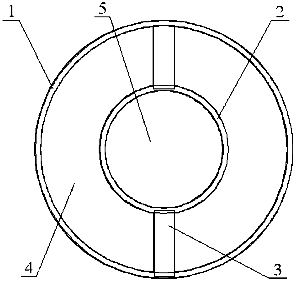 Compound material sleeve-type filler