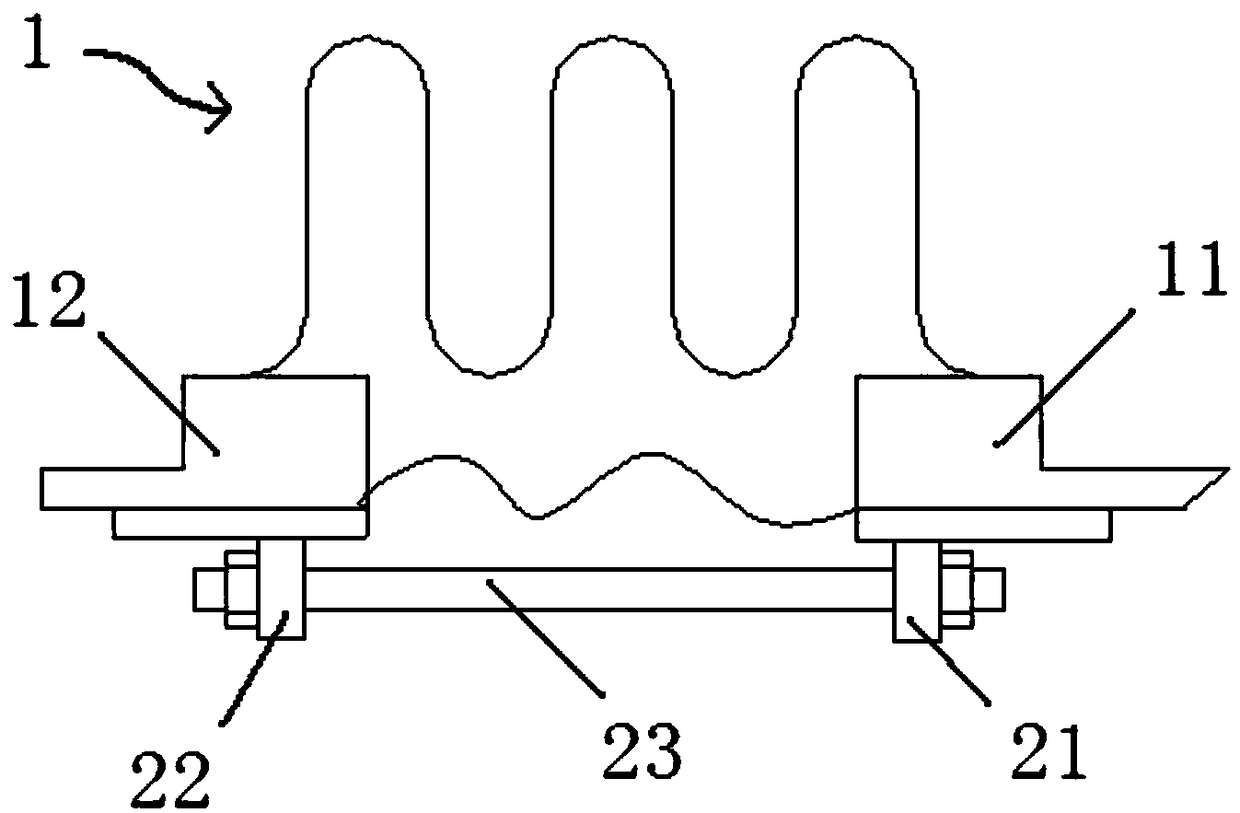 Method of installing elastic connecting pipe of gate of nuclear power plant equipment