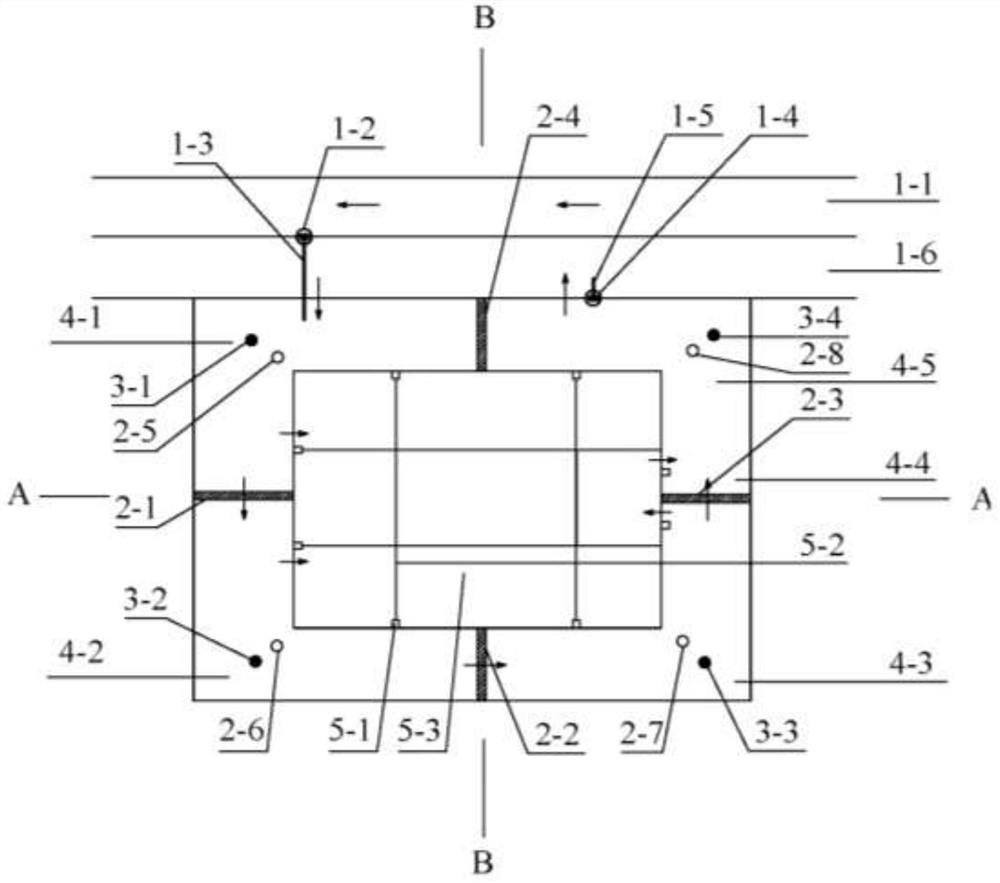 Lobster breeding tail water ecological purification system and operation method