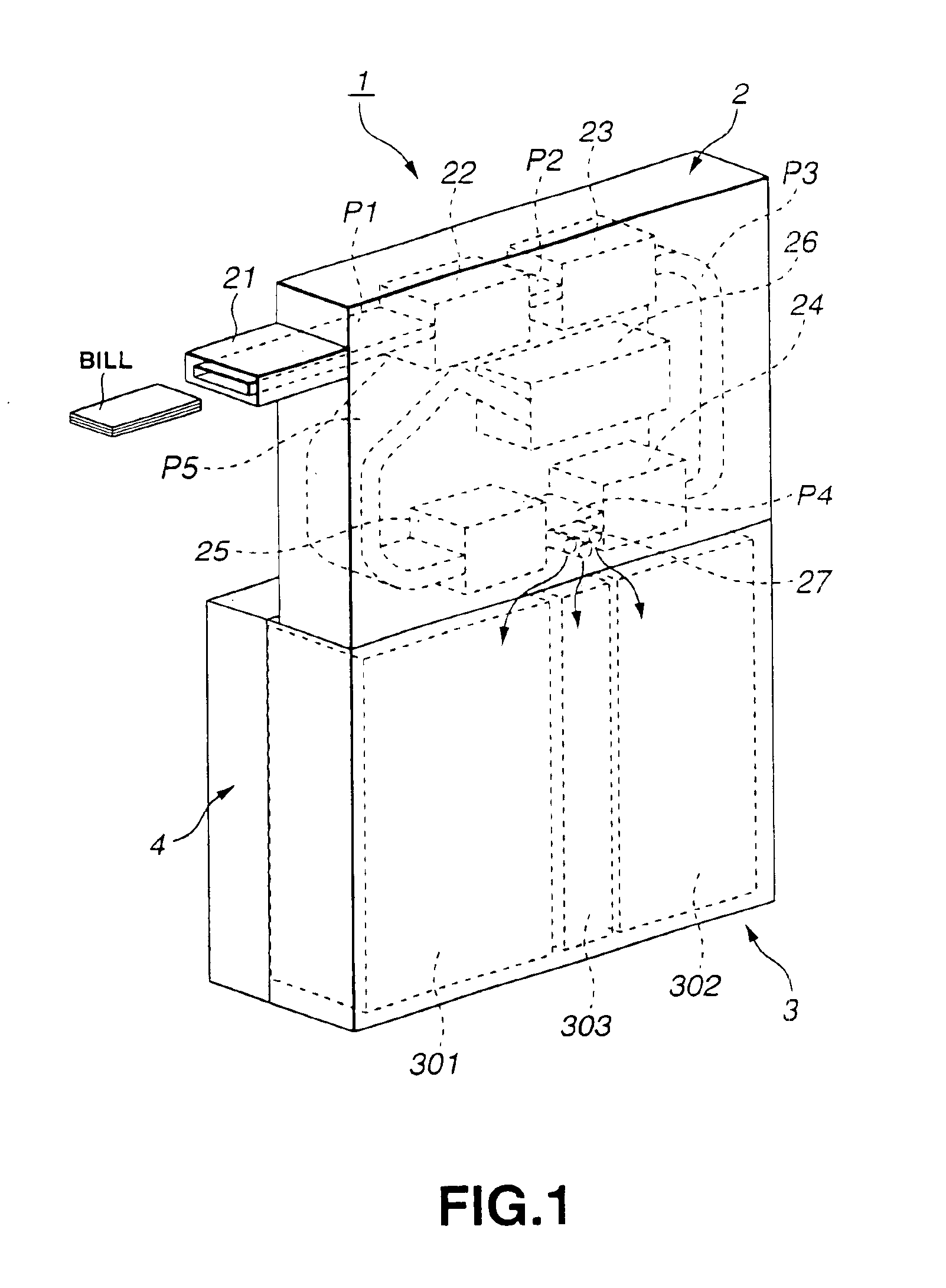 Bill serial number reading device and bill serial number reading method