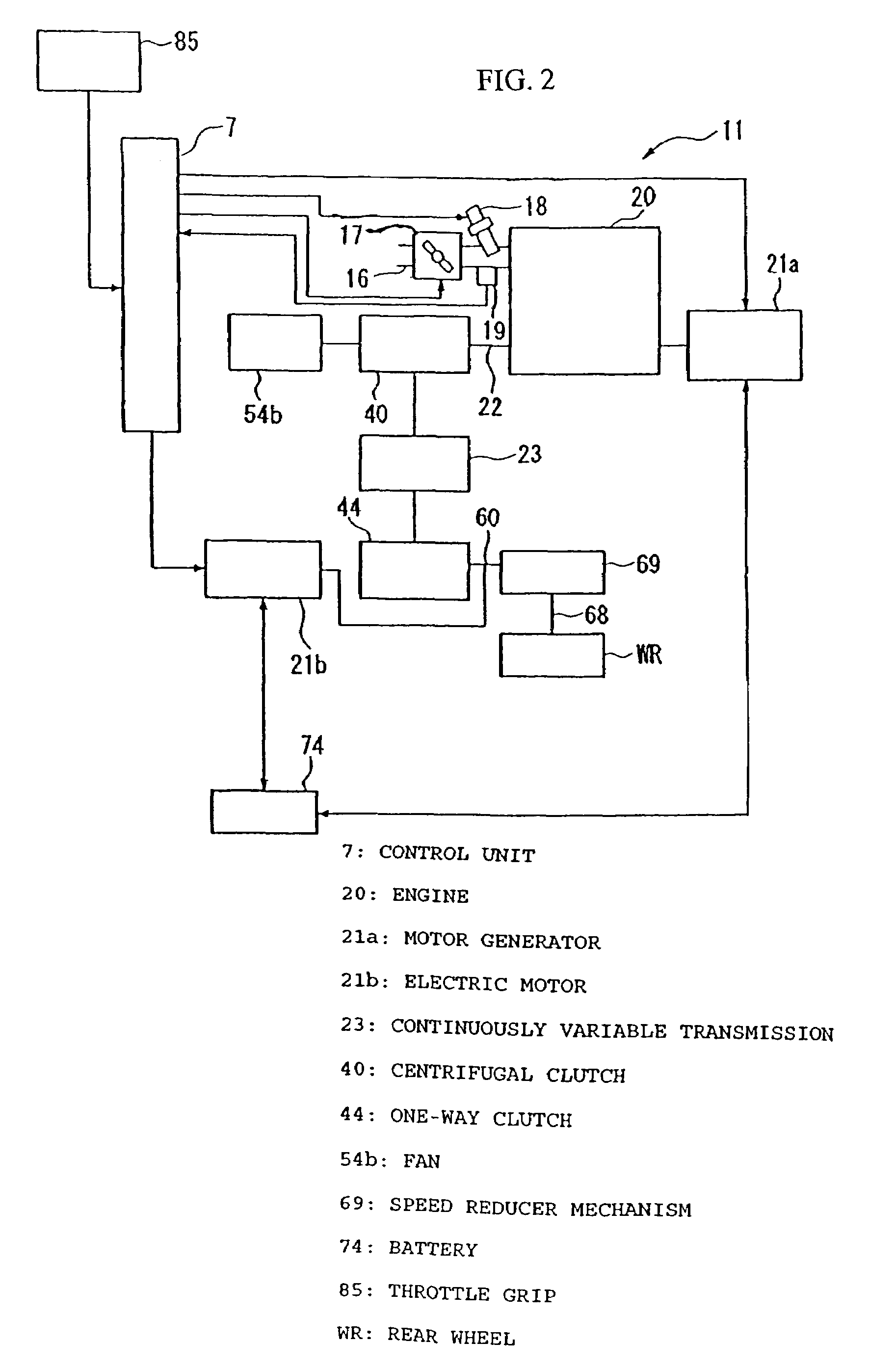 Electric generator control method and apparatus, and vehicle equipped with such apparatus