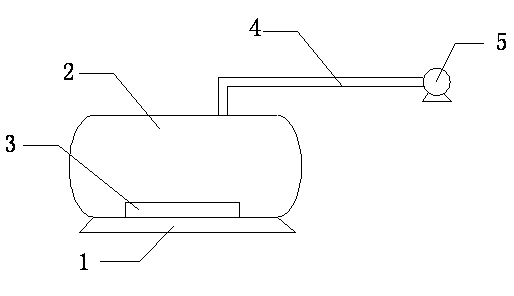 Yarn steaming machine with vacuum pump