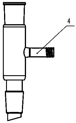 Saponification reflux nitrogen filling protection device