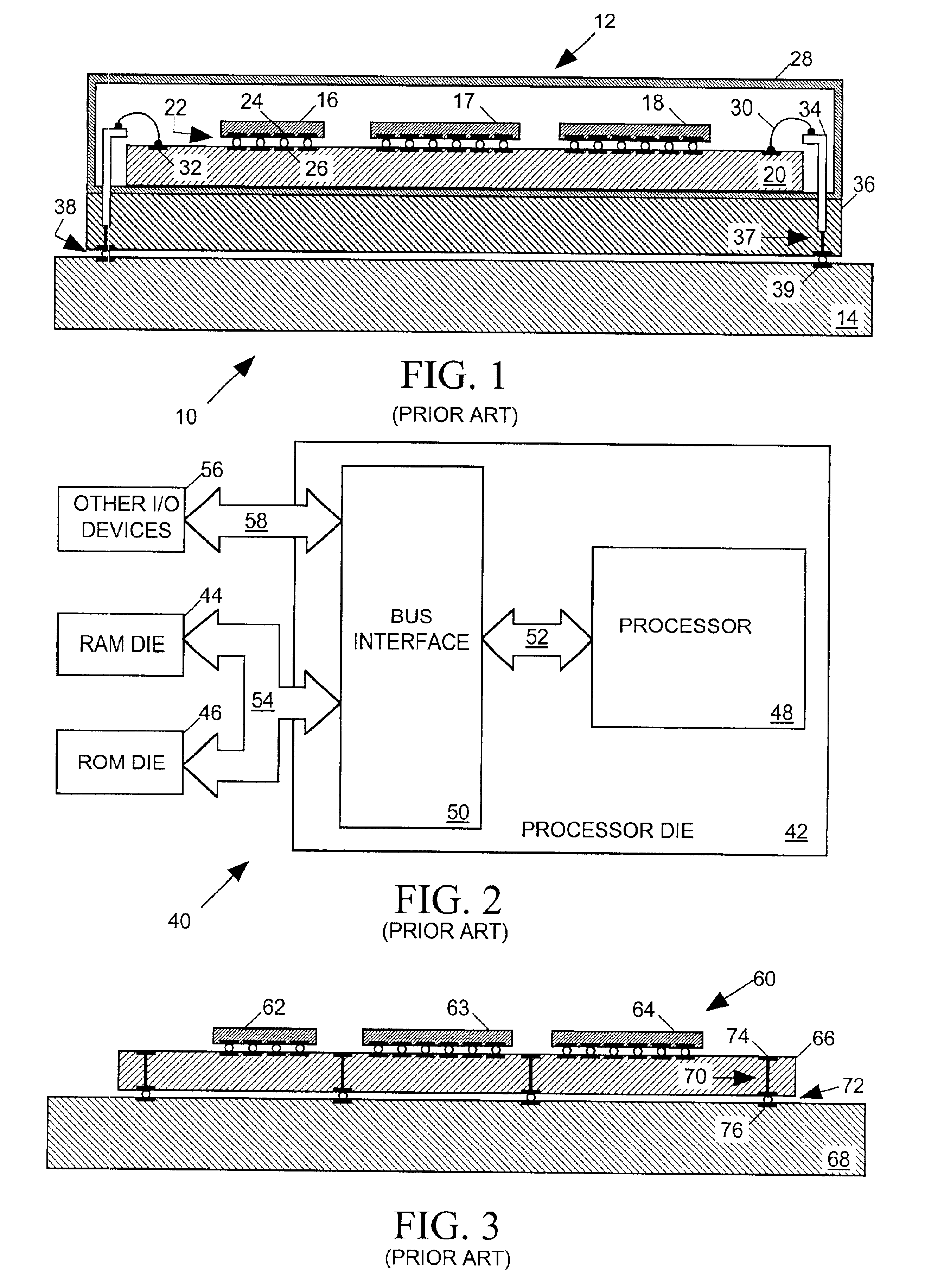 Multiple die interconnect system