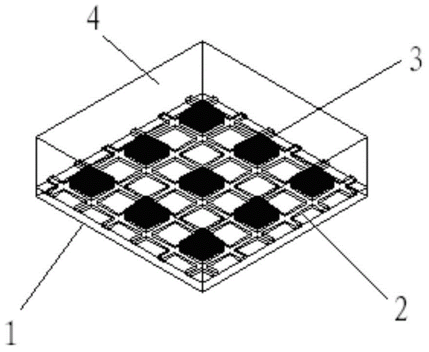 Composite material shear key for steel-concrete combined structure