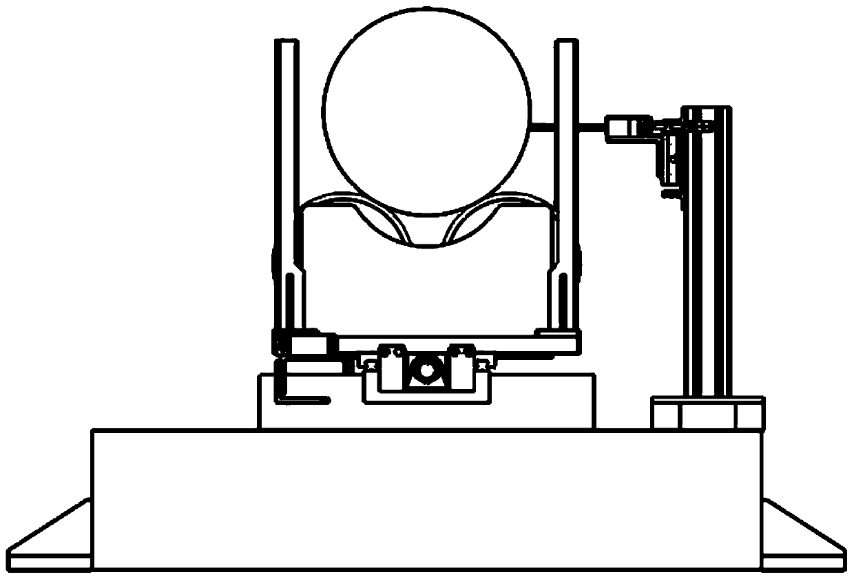 Parameter measuring device and method for large cylindrical workpiece