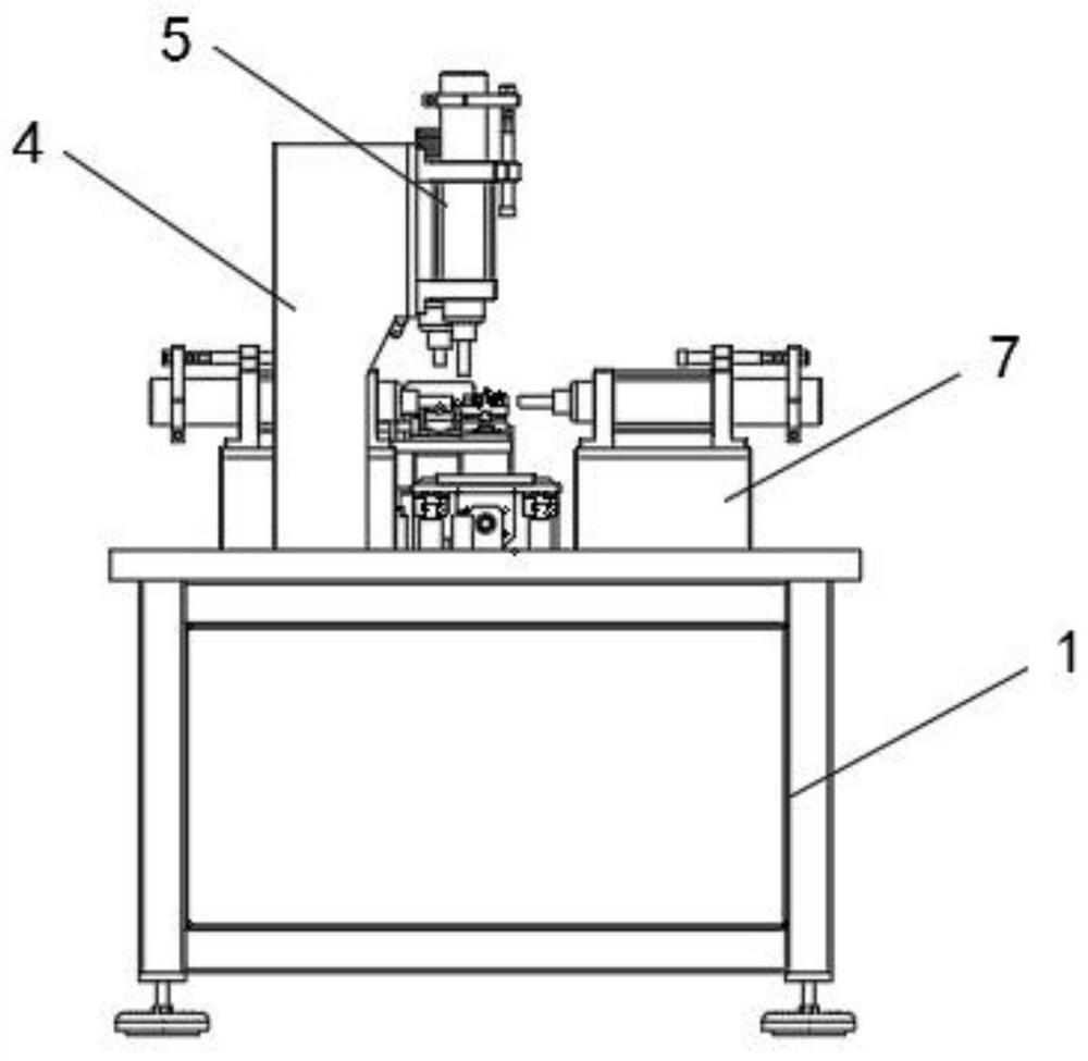 A kind of high-efficiency water cooling and heat dissipation injection mold and heat dissipation method thereof