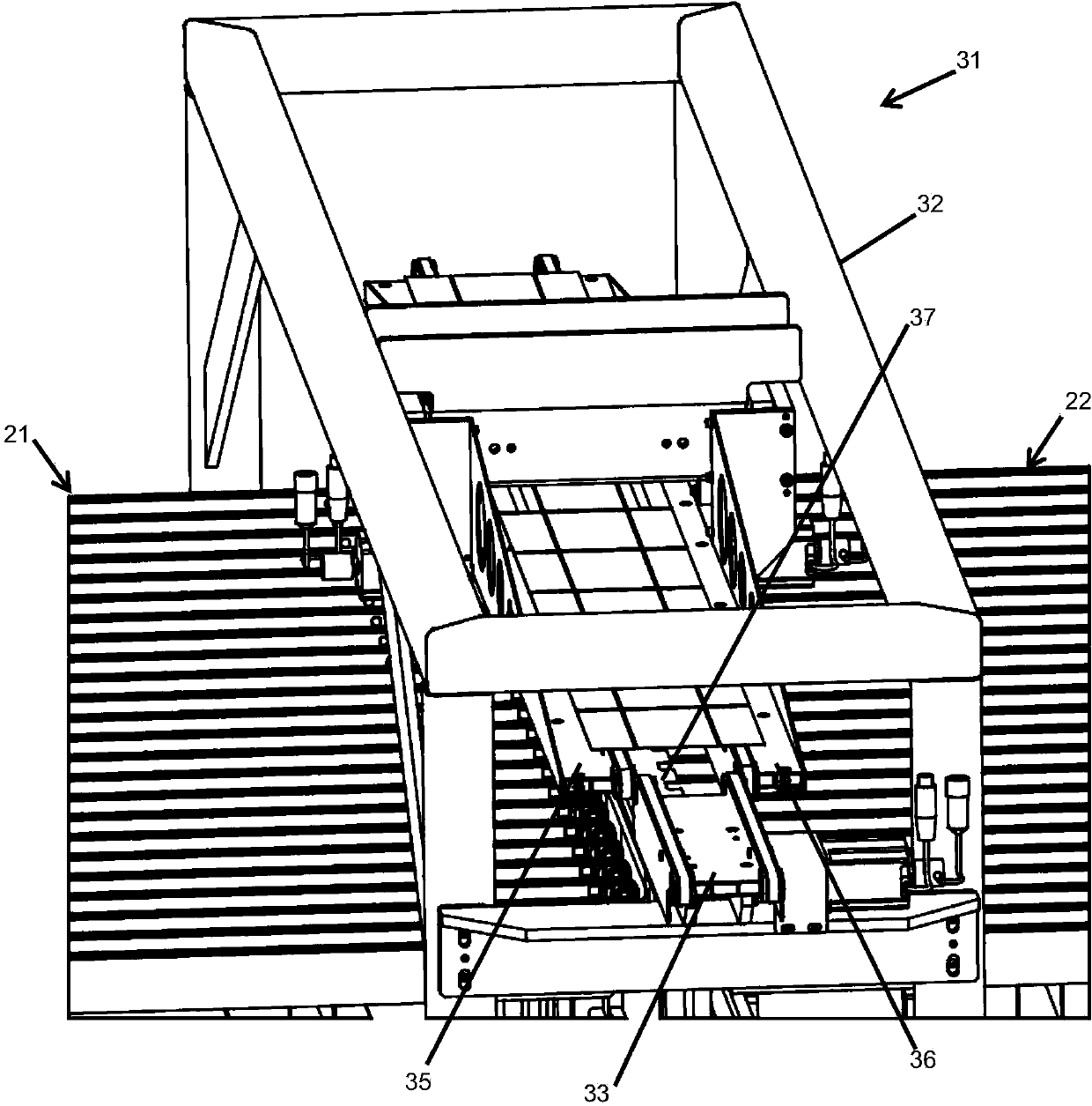 System and method for assembling a solar cell matrix