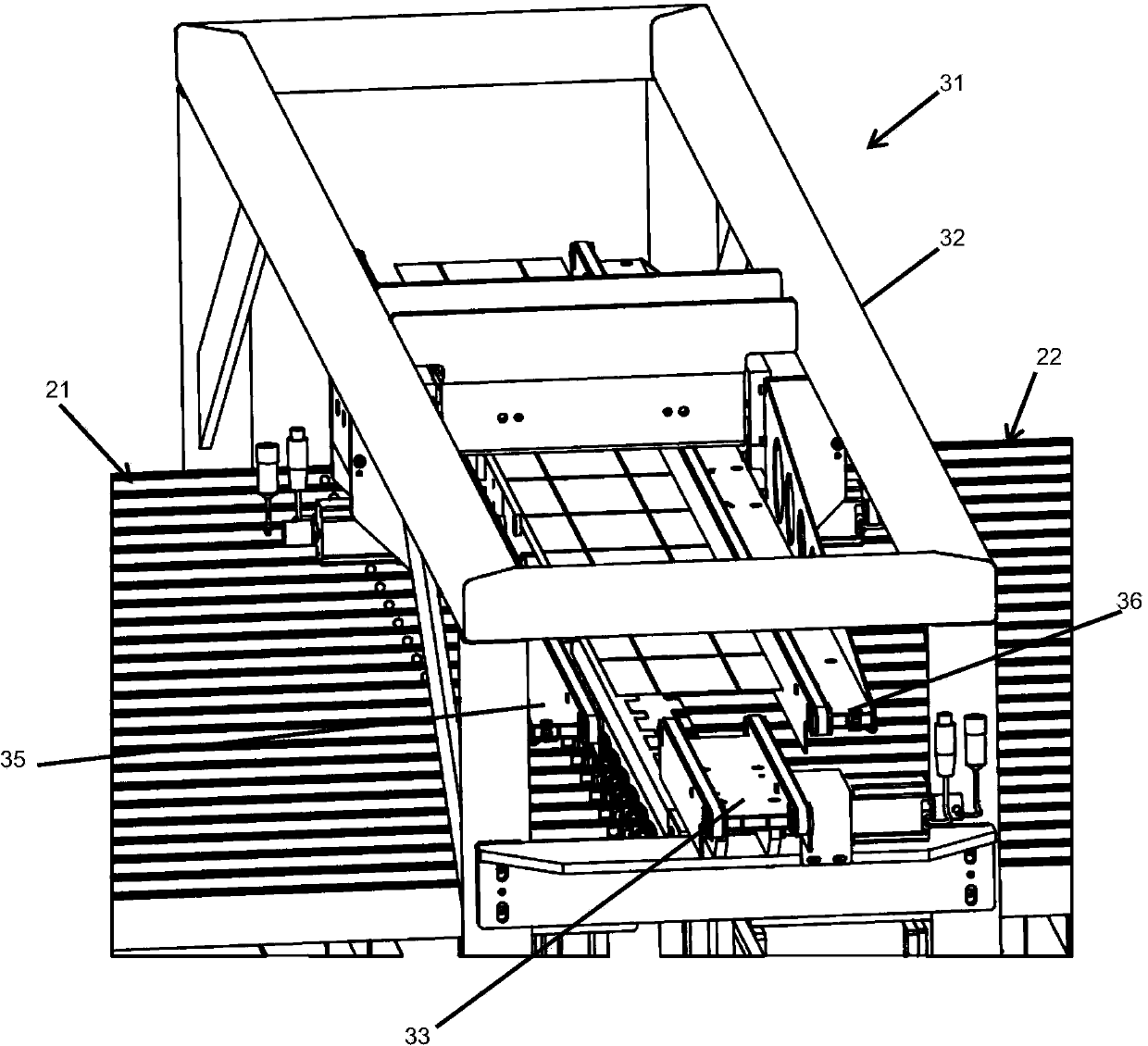 System and method for assembling a solar cell matrix